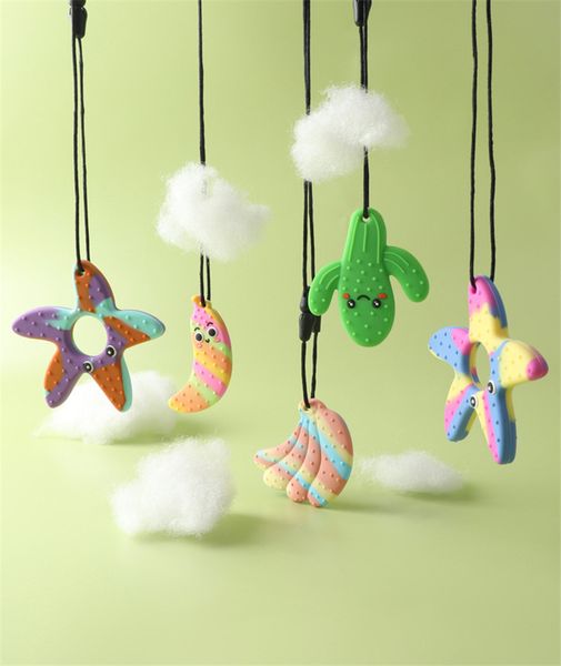 new fruit and sea animal styles baby teethers sensory chew necklace brick silicone biting er teethers toy rainbow teether wholesale
new fruit and sea animal styles baby teethers sensory chew necklace brick silicone biting er teethers toy rainbow teether wholesale