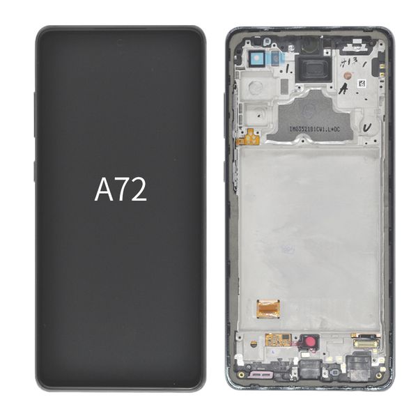amoled lcd display touch digitizer screen replacement lcd with frame for samsung galaxy a72 a725 a725f sm-a725f
amoled lcd display touch digitizer screen replacement lcd with frame for samsung galaxy a72 a725 a725f sm-a725f
