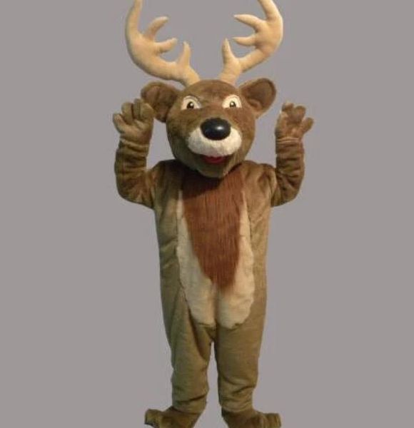 christmas elk deer mascot costume animal cartoon costume children party fancy dress mascot costume, Red;yellow
christmas elk deer mascot costume animal cartoon costume children party fancy dress mascot costume, Red;yellow