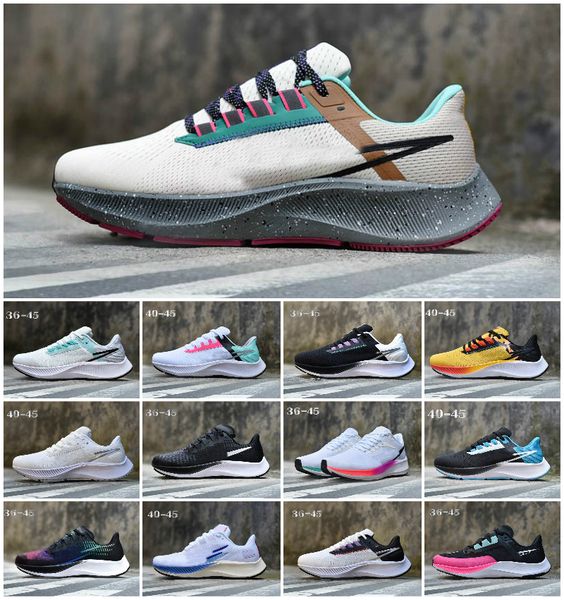 shoes zoom pegasus 37 39 casual mens women 38 le greedy be true triple white mid