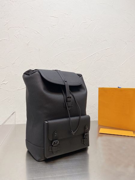 luxury designer chriser slim backpack bag cowhide black leather double-stitched travel luggage laptote satchel big shoulderbag purses tote m
luxury designer chriser slim backpack bag cowhide black leather double-stitched travel luggage laptote satchel big shoulderbag purses tote m