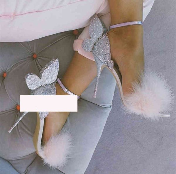 real ladies leather sandals high heel feather rose solid butterfly ornaments sophia webster wedding party shoes colourful sequined u6n2, Black
real ladies leather sandals high heel feather rose solid butterfly ornaments sophia webster wedding party shoes colourful sequined u6n2, Black
