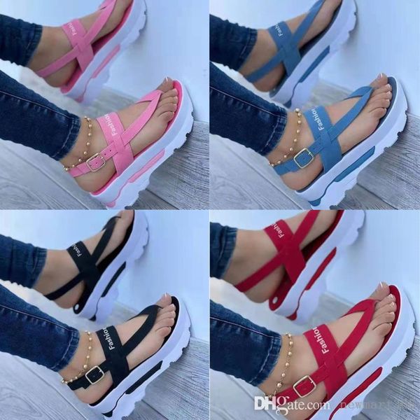 summer plus size womens sandals designer wedge heel clip toe flip flops buckle herringbone roman shoes, Black
summer plus size womens sandals designer wedge heel clip toe flip flops buckle herringbone roman shoes, Black