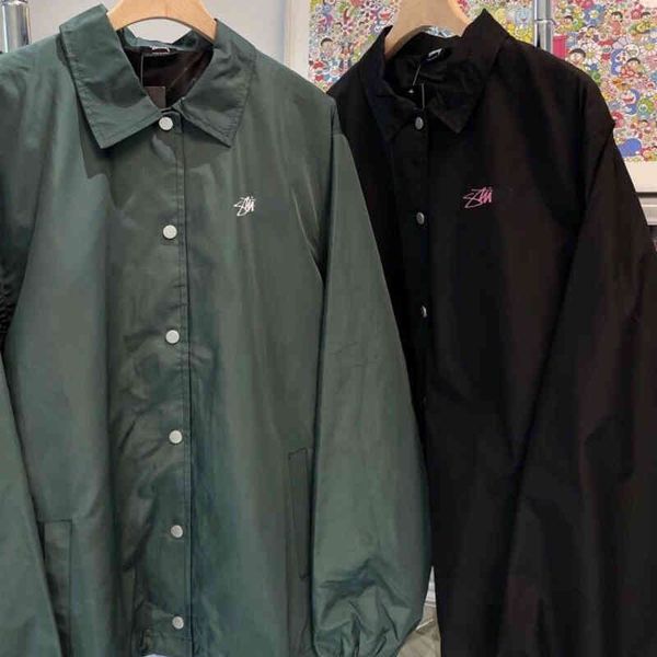 men's casual jacket tide brand st22uy classic letter print baseball jacket nylon windbreaker cardigan men's and women's, Black;brown
men's casual jacket tide brand st22uy classic letter print baseball jacket nylon windbreaker cardigan men's and women's, Black;brown