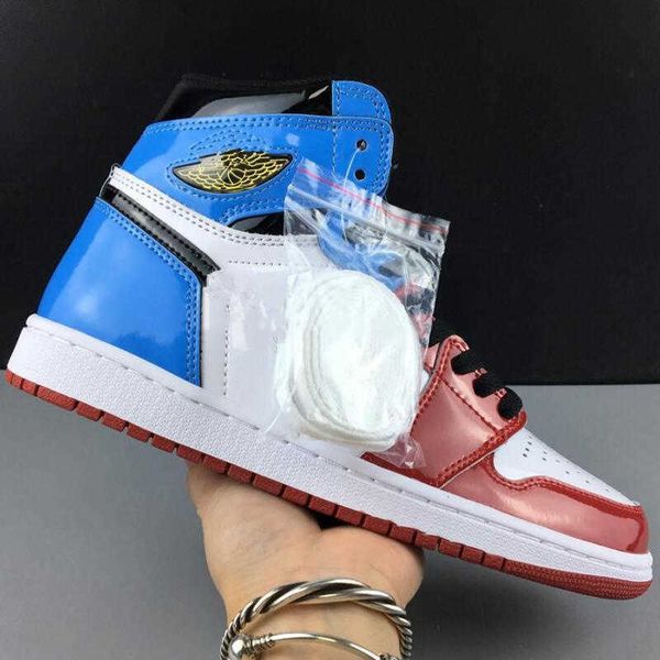 1 high og fearless first class red blue men basketball shoes 1s unc chicago patent leather sports sneakers
1 high og fearless first class red blue men basketball shoes 1s unc chicago patent leather sports sneakers