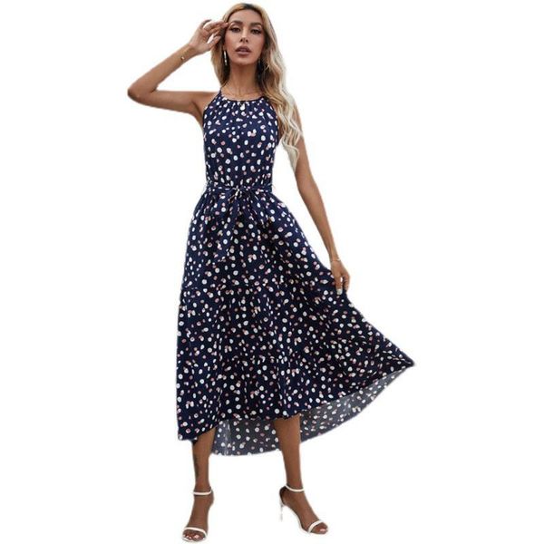 casual dresses women's summer dress backless spaghetti fashion print polka dot lace up sleeveless elegant woman beach holiday, Black;gray
casual dresses women's summer dress backless spaghetti fashion print polka dot lace up sleeveless elegant woman beach holiday, Black;gray