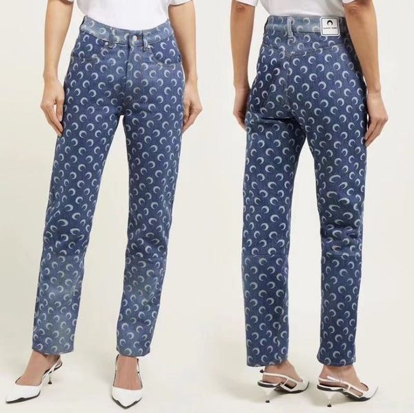 pants 2020 spring summer women printed moon pattern slim panel crescent ankle lenght jeans new aa, Blue
pants 2020 spring summer women printed moon pattern slim panel crescent ankle lenght jeans new aa, Blue