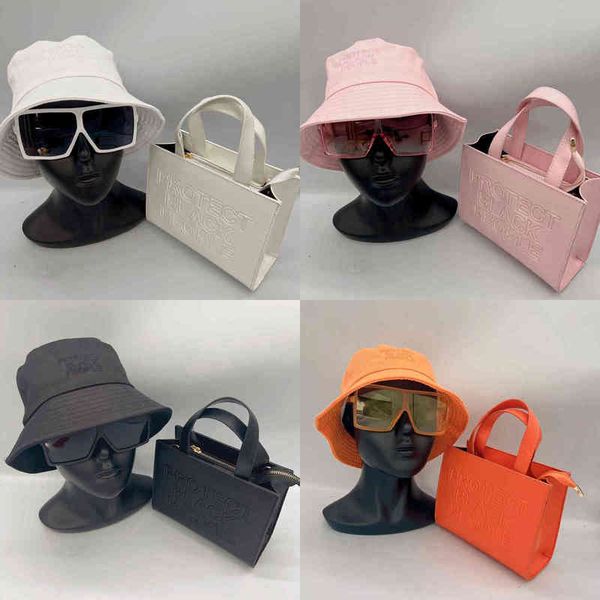 vintage tote bags 3pcs set with hat and sunglasses designer handbag ladies luxury shoulder leather crossbody female purses 220330
vintage tote bags 3pcs set with hat and sunglasses designer handbag ladies luxury shoulder leather crossbody female purses 220330