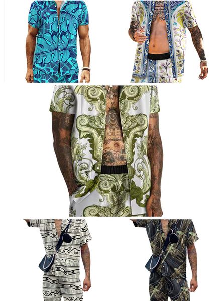 summer men's tracksuits european and american men's fashion short sleeve shirt shorts beach surfing fast drying leisure multi colo, Gray
summer men's tracksuits european and american men's fashion short sleeve shirt shorts beach surfing fast drying leisure multi colo, Gray