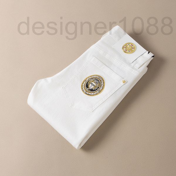 men's jeans designer embroidered white jeans men's fashion slim leggings spring / summer 2022 pants dvli, Blue
men's jeans designer embroidered white jeans men's fashion slim leggings spring / summer 2022 pants dvli, Blue