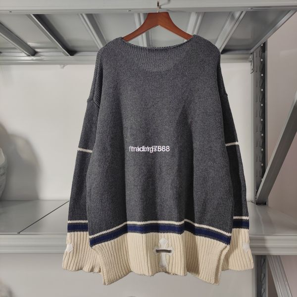 women's knits & tees winter kejia cross loose round neck pullover sweater casual high version, White
women's knits & tees winter kejia cross loose round neck pullover sweater casual high version, White