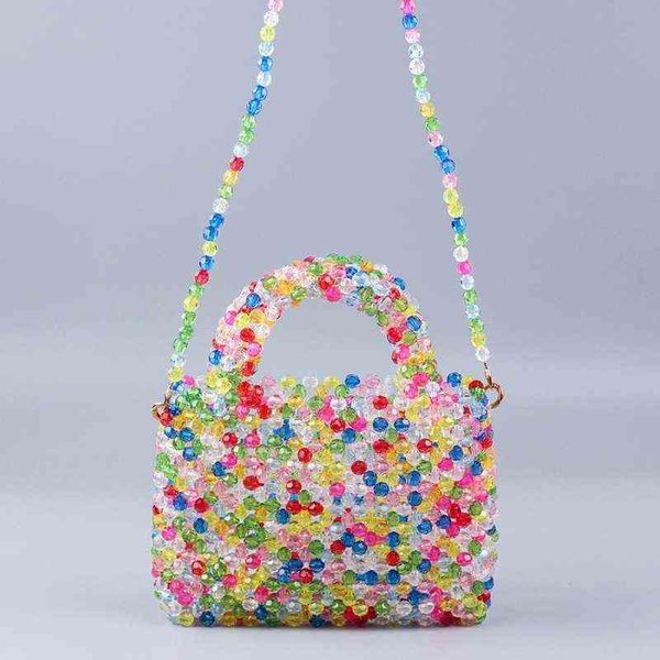 handwoven colorful beaded bag luxury design hollow handbag female pearl chain shoulder crossbody bag evening bag
handwoven colorful beaded bag luxury design hollow handbag female pearl chain shoulder crossbody bag evening bag