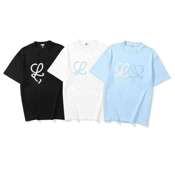 selling high-quality star with the same t-shirt lowe european and american designers embroidered men and women color short-sleeved couple sh, White;black
selling high-quality star with the same t-shirt lowe european and american designers embroidered men and women color short-sleeved couple sh, White;black