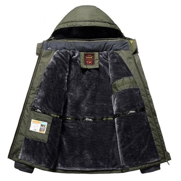 winter fleece military jackets men windproof waterproof outwear parka mens windbreaker warm raincoat coat plus size 9xl overcoat 210914, Black
winter fleece military jackets men windproof waterproof outwear parka mens windbreaker warm raincoat coat plus size 9xl overcoat 210914, Black