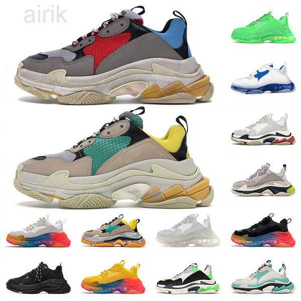 wholesale triple s casual shoes mens womens platform designer clear sole crystal bottom old grandpa dad vintage 17fw paris, Black
wholesale triple s casual shoes mens womens platform designer clear sole crystal bottom old grandpa dad vintage 17fw paris, Black