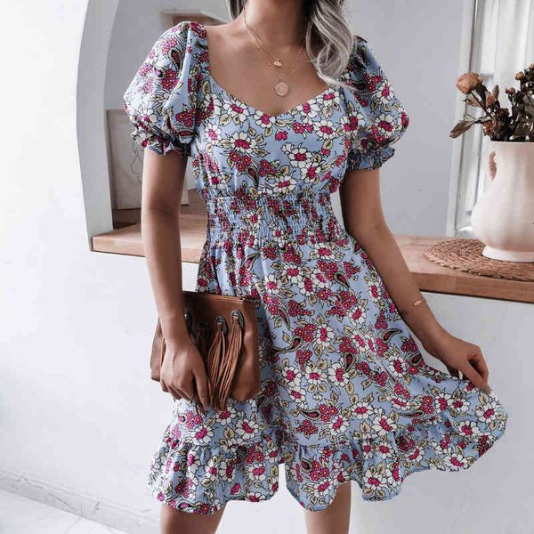 casual dresses women casual floral short sleeve summer dress elegant puff sleeve ruffle beach dresses summer 2022 vintage white party dress, Black;gray
casual dresses women casual floral short sleeve summer dress elegant puff sleeve ruffle beach dresses summer 2022 vintage white party dress, Black;gray