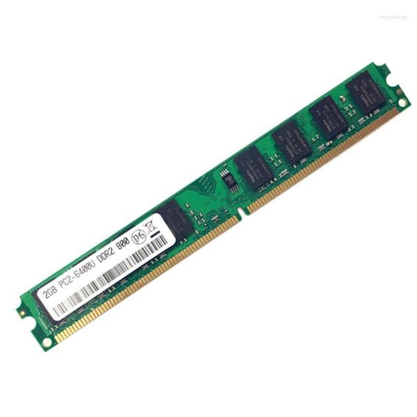 Image of RAMs -DDR2 2GB Ram Memory 800Mhz PC2 6400 DIMM 240 Pins 1.8V Only For AMD Motherboard Desktop RamRAMs