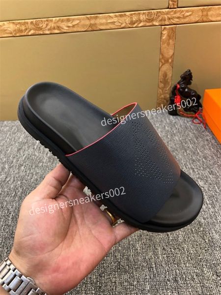 men women fashion slippers luxury slides summer flat slipper trendy leather rubber sandal ymxy210716, Black
men women fashion slippers luxury slides summer flat slipper trendy leather rubber sandal ymxy210716, Black