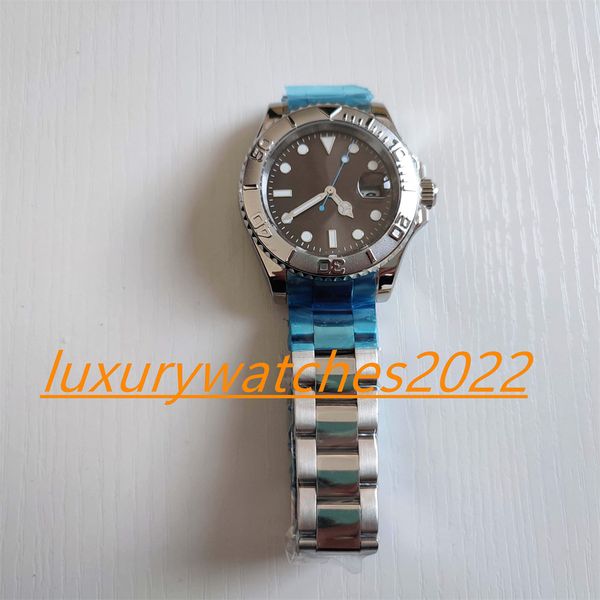 mp factory men watches 40mm size automatic mechanical stainless steel folding clasp platinum 2813 movement self-winding luminous wristwatch, Slivery;brown
mp factory men watches 40mm size automatic mechanical stainless steel folding clasp platinum 2813 movement self-winding luminous wristwatch, Slivery;brown