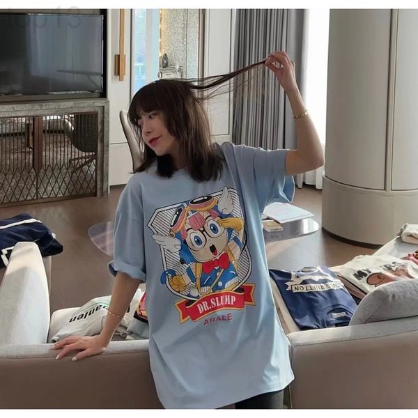 women's t-shirt designer chaopai 22 spring and summer new cartoon animation girl print round neck short sleeve t-shirt loose bottomed s, White
women's t-shirt designer chaopai 22 spring and summer new cartoon animation girl print round neck short sleeve t-shirt loose bottomed s, White