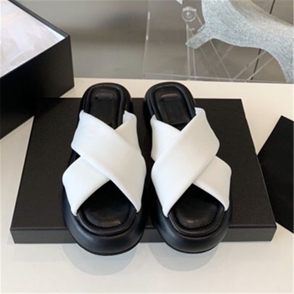 summer new cross strap bread cool slippers beach sandals flip-flops thick flat slippers casual women shoes, Black
summer new cross strap bread cool slippers beach sandals flip-flops thick flat slippers casual women shoes, Black
