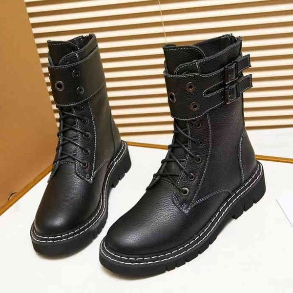 boots winter british style martin boots women's personality handsome belt buckle australian wool warm snow trend, Black
boots winter british style martin boots women's personality handsome belt buckle australian wool warm snow trend, Black