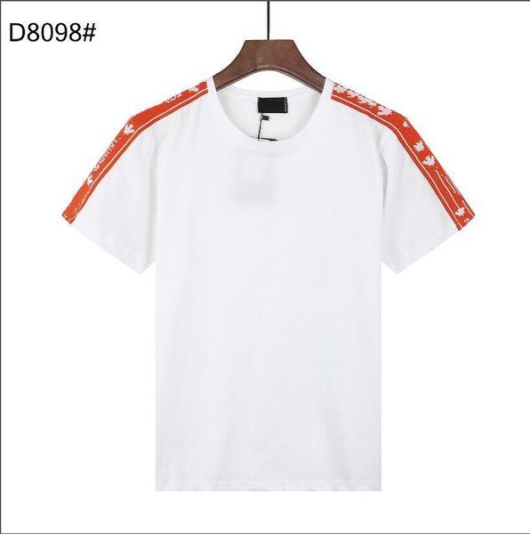 dsq men's t-shirts designer print letter men tees paris cotton polos man women clothing fashion brand t shirt d8098, White;black
dsq men's t-shirts designer print letter men tees paris cotton polos man women clothing fashion brand t shirt d8098, White;black