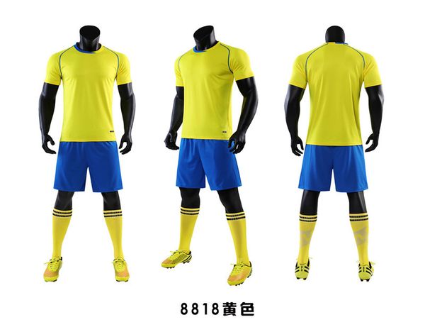 s017 soccer jersey sport wears athletic outdoor apparel college, Black;yellow
s017 soccer jersey sport wears athletic outdoor apparel college, Black;yellow