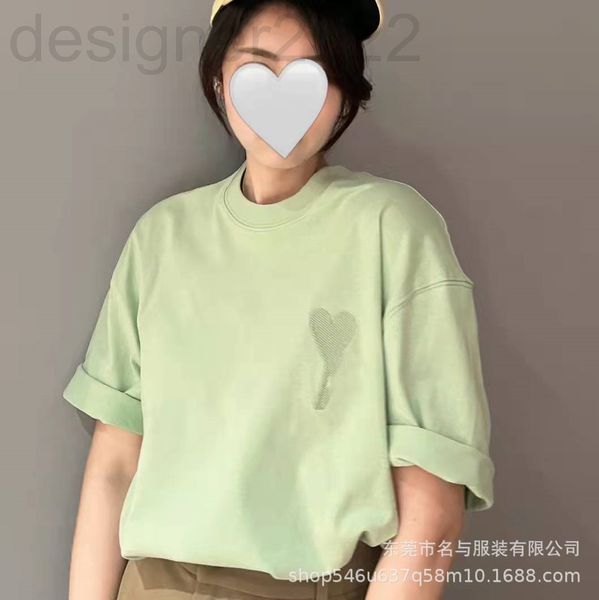 women's t-shirt designer am home spring and summer macarone candy light color love embroidery t-shirt loose round neck short sleeve abl, White
women's t-shirt designer am home spring and summer macarone candy light color love embroidery t-shirt loose round neck short sleeve abl, White