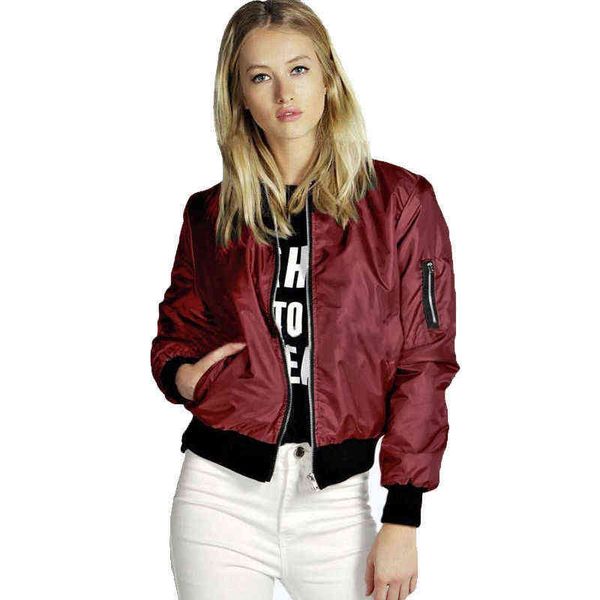 plus size vintage women jacket fashion retro solid zipper long sleeve bomber jackets spring autumn coat female biker outwear l220714, Black
plus size vintage women jacket fashion retro solid zipper long sleeve bomber jackets spring autumn coat female biker outwear l220714, Black