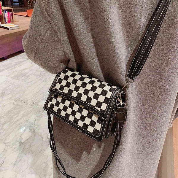 ladies fashion trend new brand bag wholesale check texture single shoulder msenger women's 2021 versatile autumn winter
ladies fashion trend new brand bag wholesale check texture single shoulder msenger women's 2021 versatile autumn winter