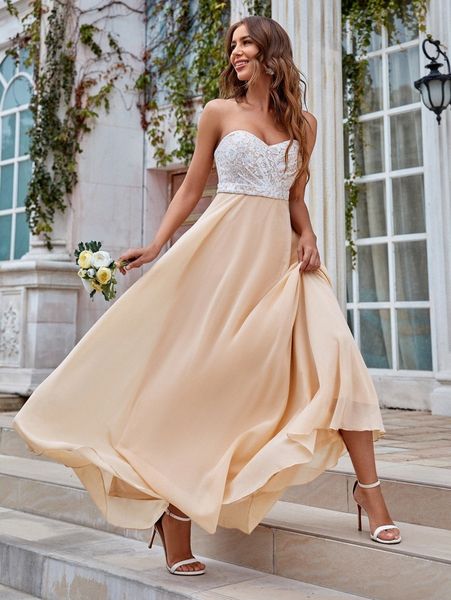 lace insert tube dress d7vo#, Black;gray
lace insert tube dress d7vo#, Black;gray