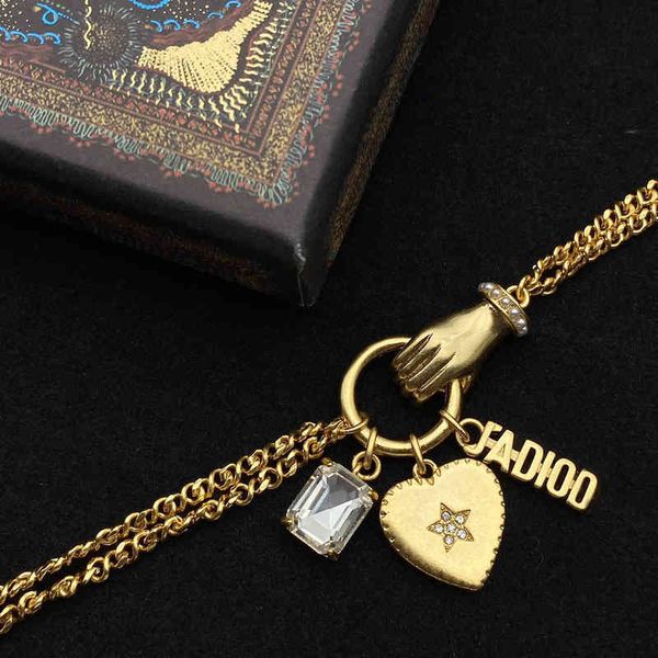 fashion brand jewelry new luxury bracelet wholesale dijia diamond inlaid pearl letter female family personalized version net red same style, Silver
fashion brand jewelry new luxury bracelet wholesale dijia diamond inlaid pearl letter female family personalized version net red same style, Silver