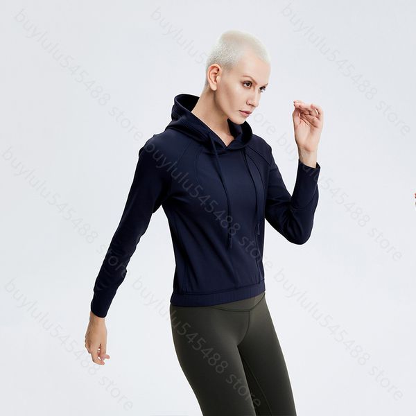 2022 fashion yoga brand lu's women's hoodie sports workout long shirt with pockets running training full sleeve clothes sportswea, Black
2022 fashion yoga brand lu's women's hoodie sports workout long shirt with pockets running training full sleeve clothes sportswea, Black