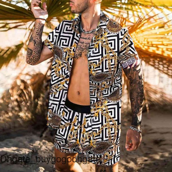 summer casual men's shirts tracksuit hawaiian sets t-shirts printing luxury swim short sleeve button men shirt suit vacation beach fash, White;black
summer casual men's shirts tracksuit hawaiian sets t-shirts printing luxury swim short sleeve button men shirt suit vacation beach fash, White;black