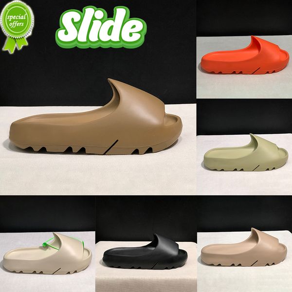 fashion slippers men designer sandal beach wonen slides onyx bone core resin des, Black
fashion slippers men designer sandal beach wonen slides onyx bone core resin des, Black