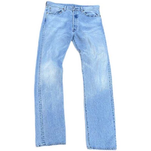 men's jeans independent remake 501 style cross light version washing destroys the kenijima vibe style of jeans, Blue
men's jeans independent remake 501 style cross light version washing destroys the kenijima vibe style of jeans, Blue