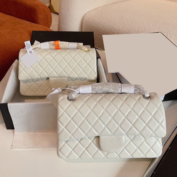 designer womens classic double flap lambskin white bags quilted gold/silver metal hardware matelasse chain crossbody shoulder large capacity
designer womens classic double flap lambskin white bags quilted gold/silver metal hardware matelasse chain crossbody shoulder large capacity