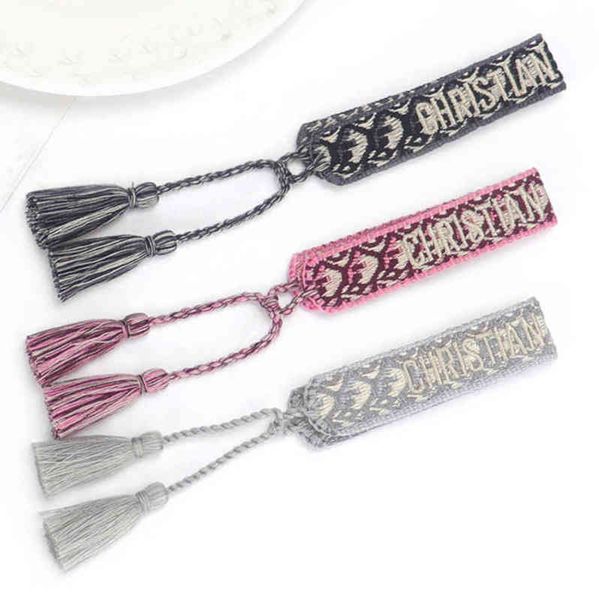 classic brand luxury embroidery bracelets fashion women men bangles friendship charm bracelet woven adjustable tassel vintage couple braided, Golden;silver
classic brand luxury embroidery bracelets fashion women men bangles friendship charm bracelet woven adjustable tassel vintage couple braided, Golden;silver