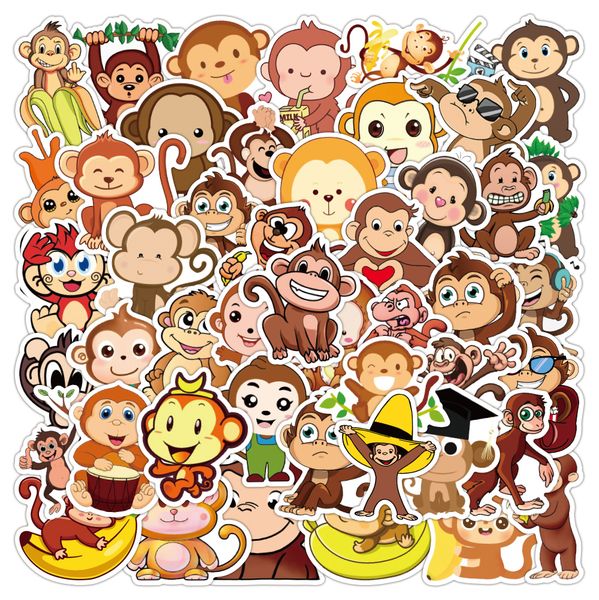 50 pcs lot cartoon animal monkey car sticker pack for kids water bottle luggage lapphone diy skateboard waterproof decals
50 pcs lot cartoon animal monkey car sticker pack for kids water bottle luggage lapphone diy skateboard waterproof decals