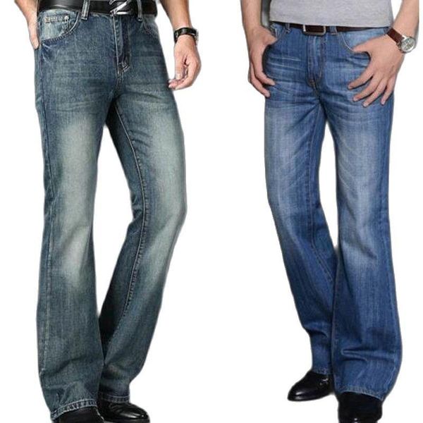 men's jeans mens flared boot cut big leg trousers loose large size clothing classic denim pants jeansmen's, Blue
men's jeans mens flared boot cut big leg trousers loose large size clothing classic denim pants jeansmen's, Blue
