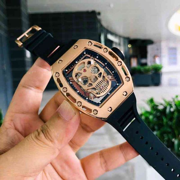 luxury mens mechanics watches richa milles wristwatch business leisure men automatic mechanical watch skull domineering personality hollowed, Slivery;golden
luxury mens mechanics watches richa milles wristwatch business leisure men automatic mechanical watch skull domineering personality hollowed, Slivery;golden