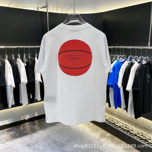 women's t-shirt designer chaopai 22ss spring and summer new manual pin triangular iron label back foam three-dimensional printing casua, White
women's t-shirt designer chaopai 22ss spring and summer new manual pin triangular iron label back foam three-dimensional printing casua, White
