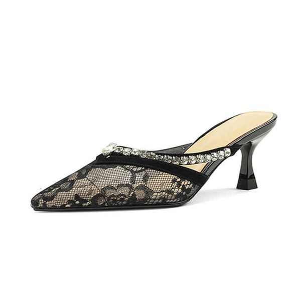 sandals summer women's shoes pointed thin high heels hollowed out baotou back empty simple women wearing sandals outside bgcq, Black
sandals summer women's shoes pointed thin high heels hollowed out baotou back empty simple women wearing sandals outside bgcq, Black