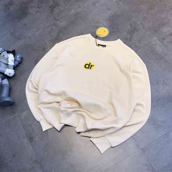 women's t-shirt spring fashion brand men's women's same couple's round neck cotton printed letter sweater is simple loos, White
women's t-shirt spring fashion brand men's women's same couple's round neck cotton printed letter sweater is simple loos, White