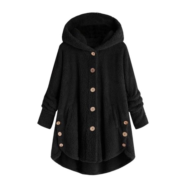 winter leopard coat fashion women button solid color hooded jacket teddy coat ladies winter warm coat casual hoodies y201012, Black
winter leopard coat fashion women button solid color hooded jacket teddy coat ladies winter warm coat casual hoodies y201012, Black