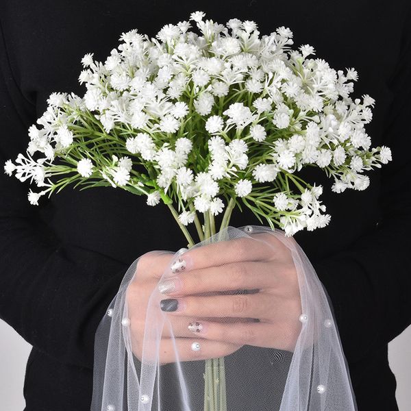 gypsophila artificial flowers bride holding fake flowers wedding flower arrangement home decoration
gypsophila artificial flowers bride holding fake flowers wedding flower arrangement home decoration