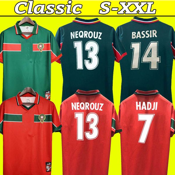 1998 morocco retro soccer jerseys naybet football shirt neqrouz jersey abrami hadji ouakili classic maillot de foot, Black;yellow
1998 morocco retro soccer jerseys naybet football shirt neqrouz jersey abrami hadji ouakili classic maillot de foot, Black;yellow