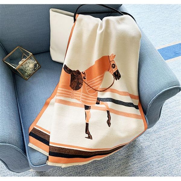 fashion winter scarf women cashmere warm foulard lady horse scarves thick soft bufanda shawls wraps 2019 new241y, Blue;gray
fashion winter scarf women cashmere warm foulard lady horse scarves thick soft bufanda shawls wraps 2019 new241y, Blue;gray