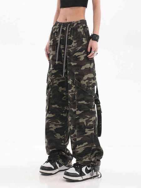 streetwear camouflage jeans woman high waist cargo pants straight jeans fashion straight baggy pants y2k casual denim trousers t220730, Black;white
streetwear camouflage jeans woman high waist cargo pants straight jeans fashion straight baggy pants y2k casual denim trousers t220730, Black;white
